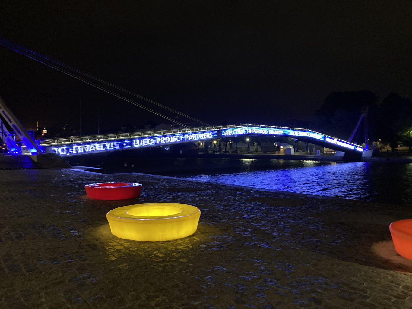 Smart lights lit up in Porvoo – the LUCIA project has been completed
