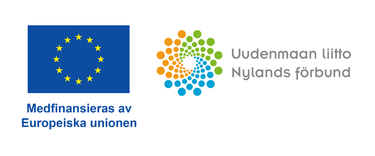 EUs och Nylands förbundets logon