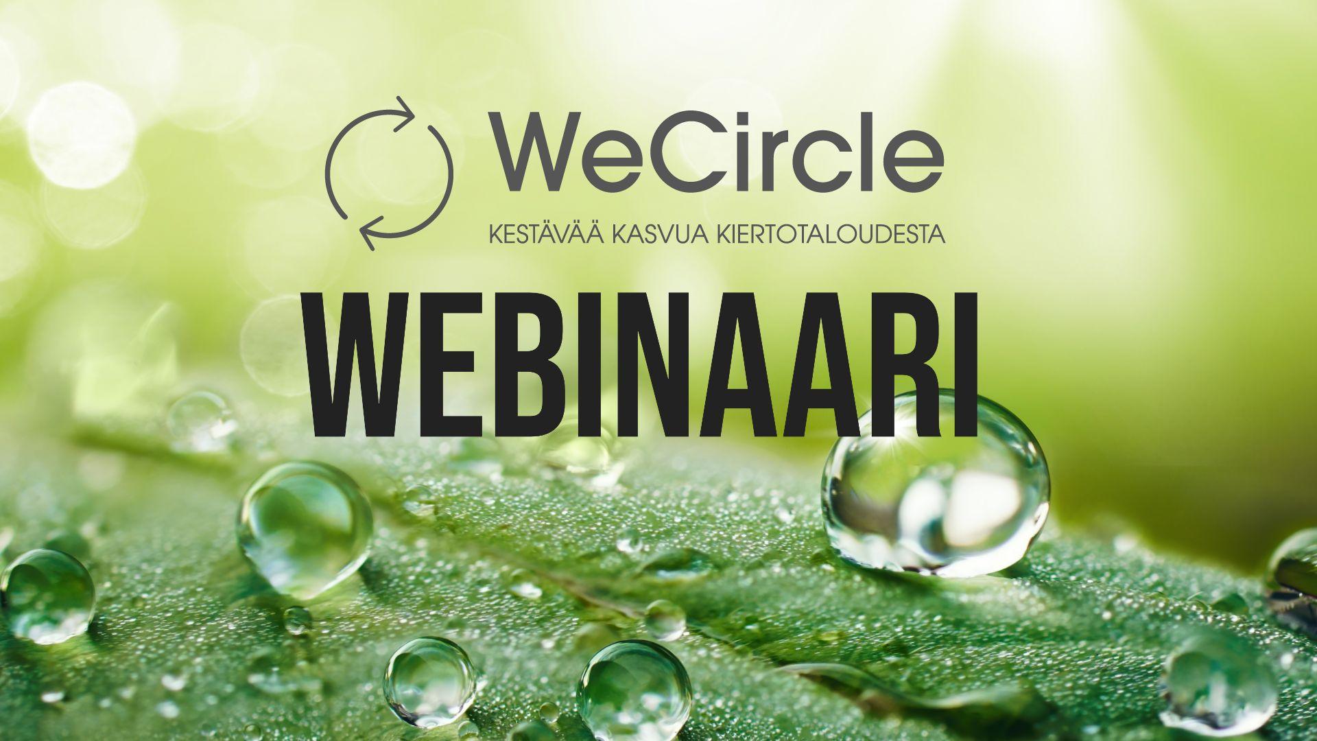 WeCircle webinaari